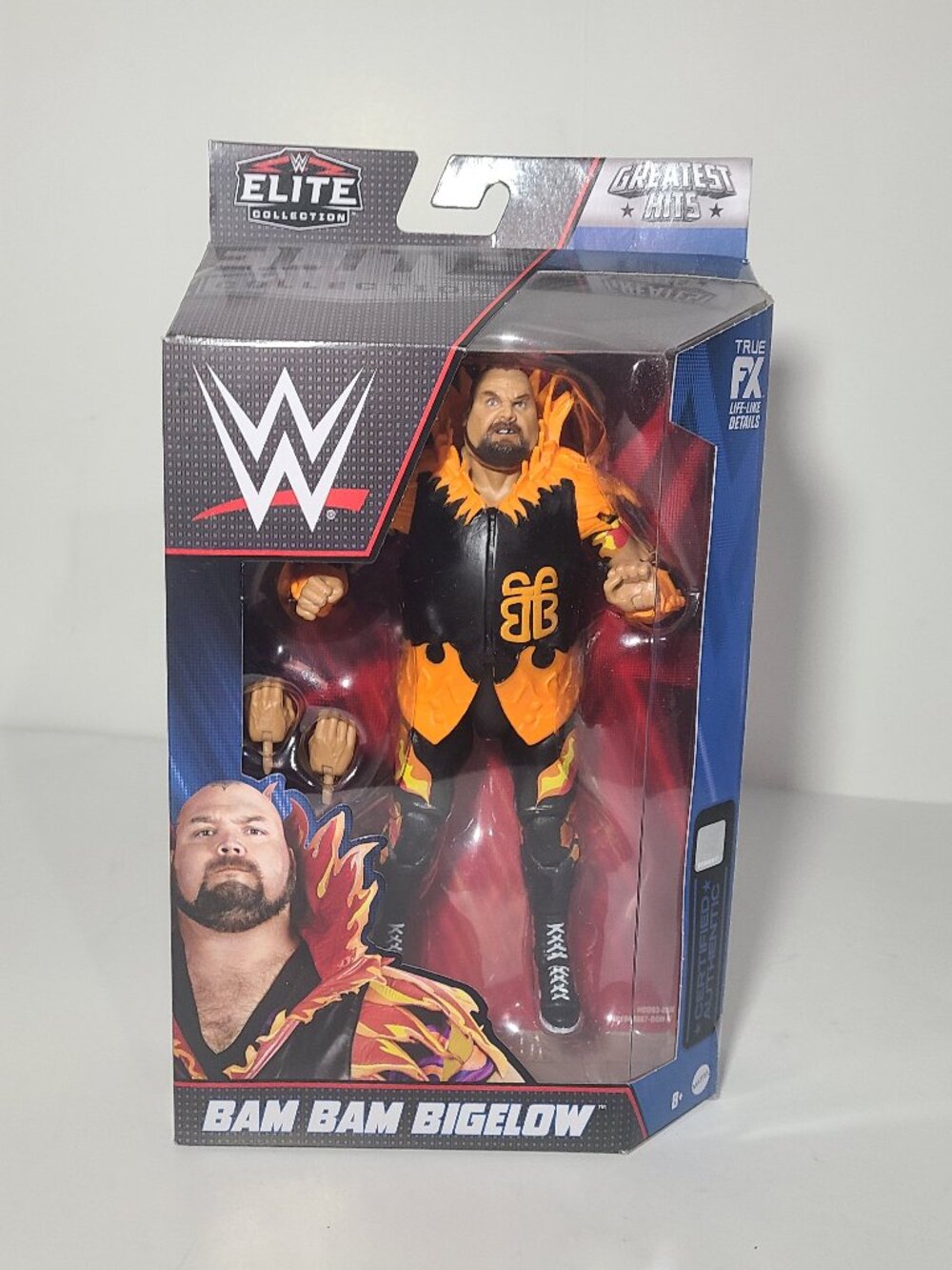 WWE Bam Bam Bigelow Mattel Elite Greatest Hits 1 New/Sealed WWF